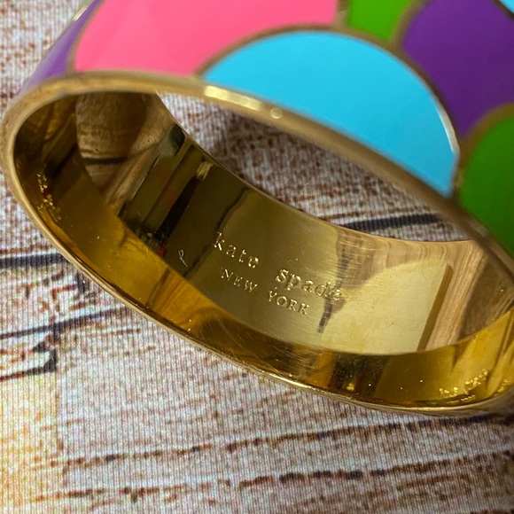 Kate Spade VINTAGE “New York Minute” Idiom Bangle - Picture 3 of 7